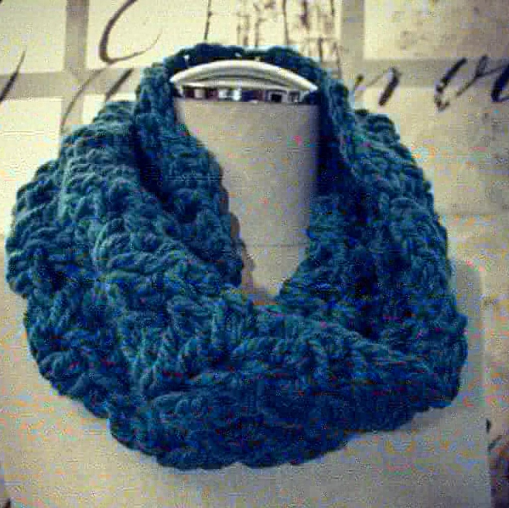 NWOT - Crocheted Cowl Neck